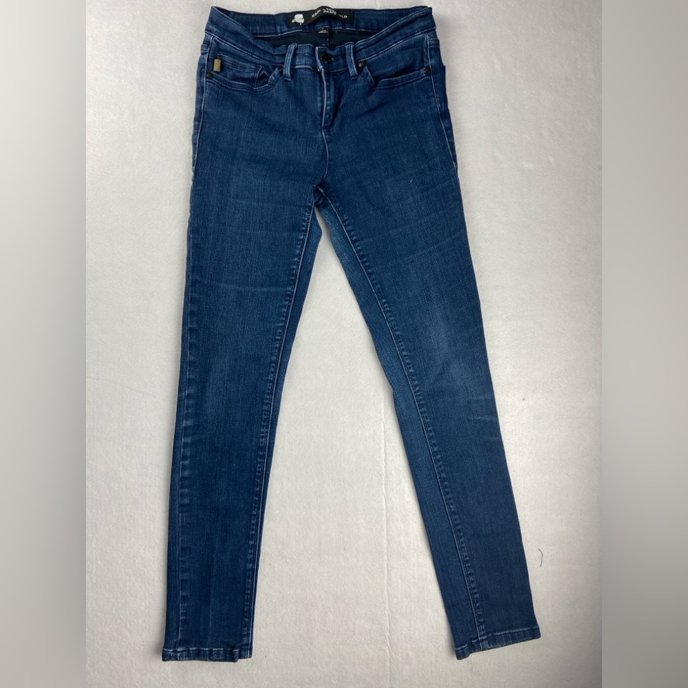 Karl Lagerfeld Womens Dark Wash Skinny Jeans Tag Size 6  Size 25X 27